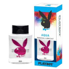 New Playboy Personal Lubricant - Aqua