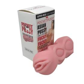 Pocket Pussy Masturbator with free lube - Asian