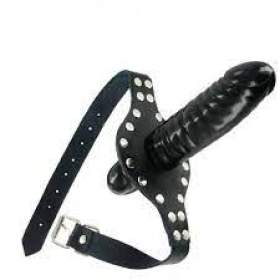 Ride me mouth gag with dildo