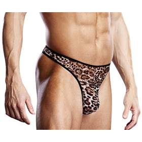 Blue Line G-string Leopard L/XL