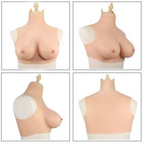 Crossdresser Silicone Breast Fake Boobs Enhancer for Shemale Transgender
