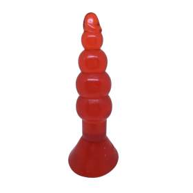 Butt Plug Red/Blue Big