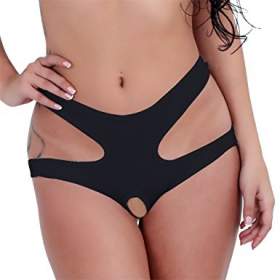 Rene Rofe Cut It out Crotchless Panty