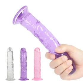 Soft Jelly Dildo & Anal Plug with Suction Cup