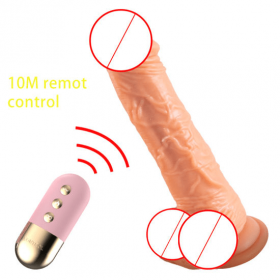 Remote Control Vibrating Dildo For Woman