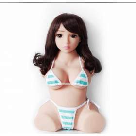 Half Body Sex Doll with Large Breasts Realistic Vagina and Anus