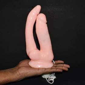 Double Penetration Dildo With Vibrator 