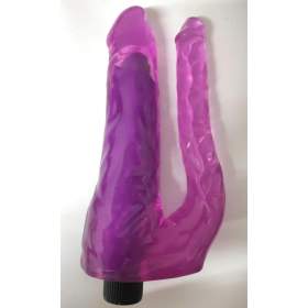 Jelly Multi Speed Vibrating Double Dildo