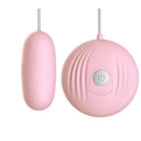 Strong Egg Vibrator Powerful 7 modes Pink Shell Shape 