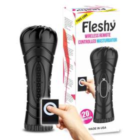 Fleshy Wireless Remote Controlled Masturbator 