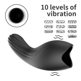 Climax Delay Stimulator For Glans - Vibrating Stamina Trainer for Men