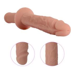 Realistic Huge Flexible Penis Dong Dildo With Handle