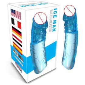 Ice Man Transparent Crystal Penis Sleeve