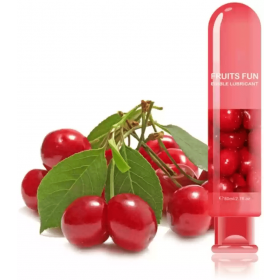 Edible Fruit Flavored Lube Water Based Long Lasting Sex Lube - Cherry