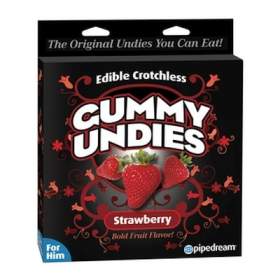 Male Gummy Undies - Strawberry