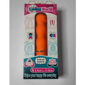 Loving world (Velvet Touch) Vibrator - Orange