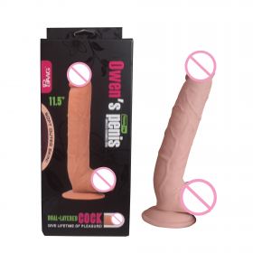 Owen's Big Dildo Flesh Color