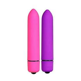 Strong Pink & Purple Bullet Vibrator