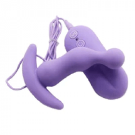 100% Silicone Ball Style Vibrating Anal Plug
