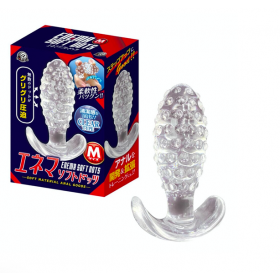 Silicone Anal Plug Transparent