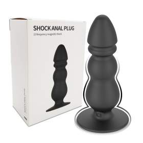 10 speed Shock Anal Plug With Remote For Men 