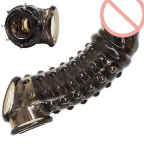 Reusable Penis Extender Cock Rings Delay Ejaculation 