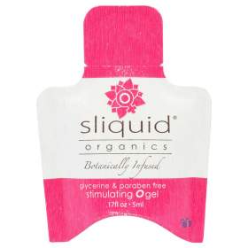 Sliquid Organics Stimulating O Gel Sampler 6 Pack