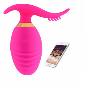 Sole Vibrating Anal Butt Plug with Mobile App Control