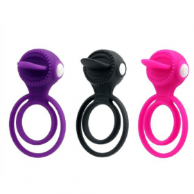 Clitoral Stimulating Penis Ring - Multi color