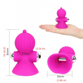 Vibrating Breast Nipple Sucker Vacuum Pump for Women