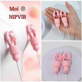 Strong Vibrating Wide Tweezer Nipple Clamps