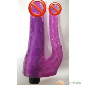 Jelly Multi Speed Vibrating Double Dildo