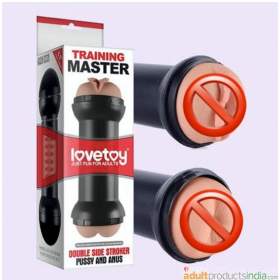 Double Hole Training Master Masturbator