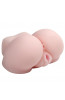 Sexy Girl-Voluptuous 1:1 Emulational 3D Silica Gel Raised Buttock,Double Sexual Pleasure from Vaginal and Anal Sex,Male Masturbator, Adults Sex Toy (Skin) thumbnail