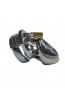 Short Metal Male Chastity Device - Adult Sex Toys Penis Male Defend Chastity Belt Lock Cage thumbnail