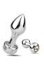 Mini Crystal Diamond Aluminum Alloy Anal Plug Adult Sex Toys thumbnail