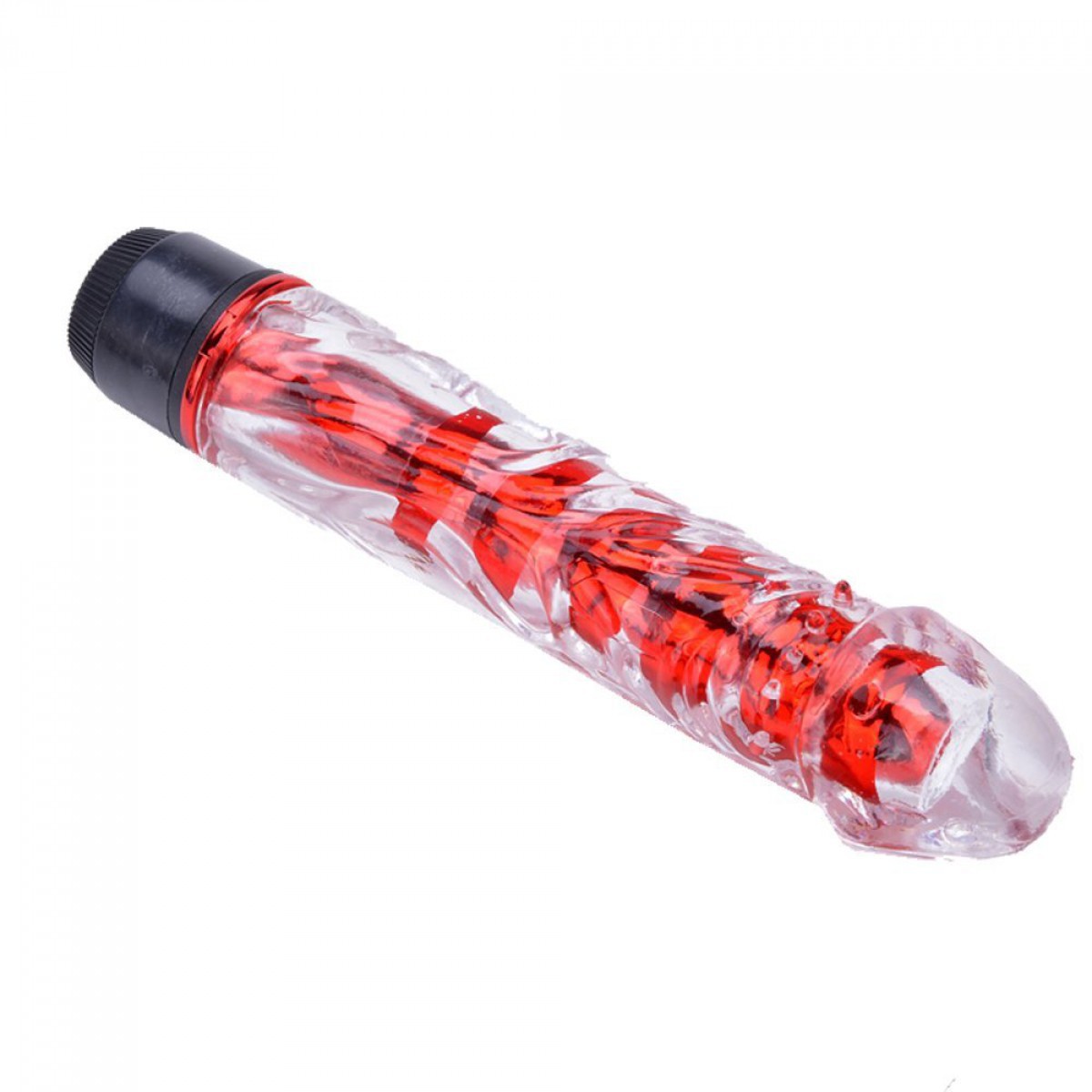 jelly vibrating dildo Large Realistic Jelly Vibrator| Perfect First Time Vibrator|Ships Free–  Vibrators.com main image 1